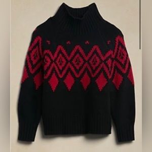 Banana Republic Skye Fair Island Chunky Knit Sweater S